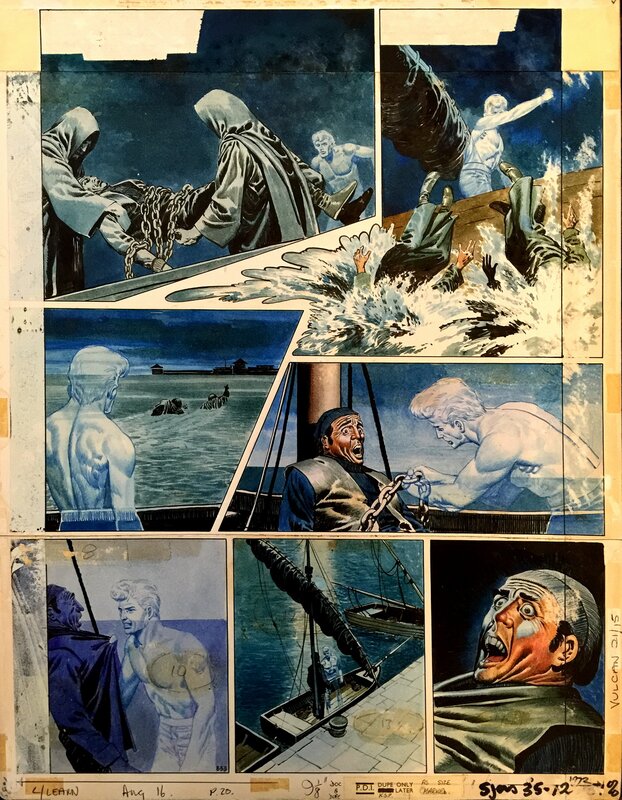 Don Lawrence, Trigan - Red Death - page 51 - Planche originale