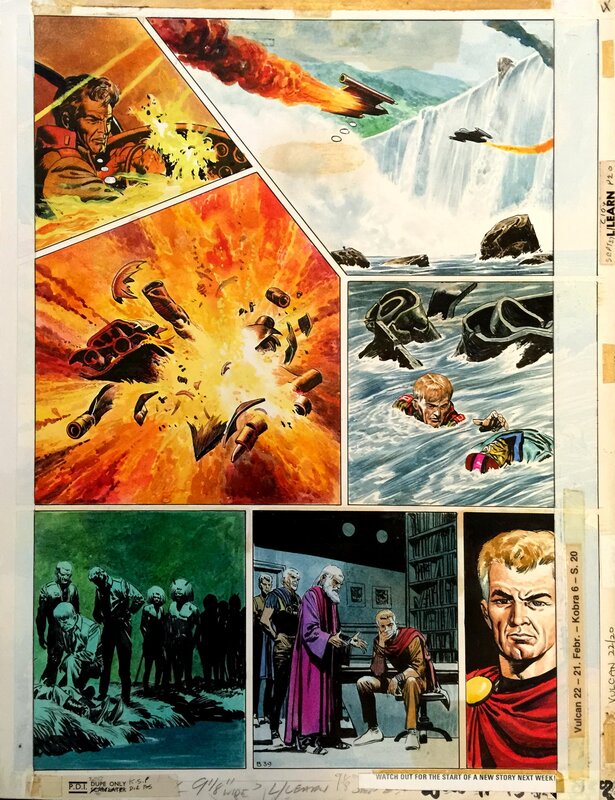 Don Lawrence, Trigan - Red Death - page 66 - Planche originale