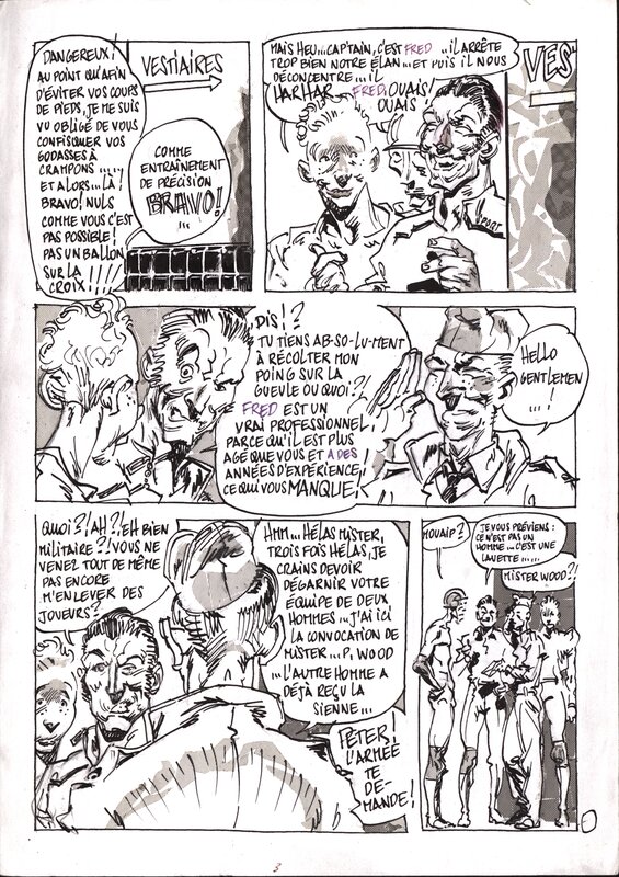 Al Severin, Al Séverin - A Story of War p.003 - Planche originale