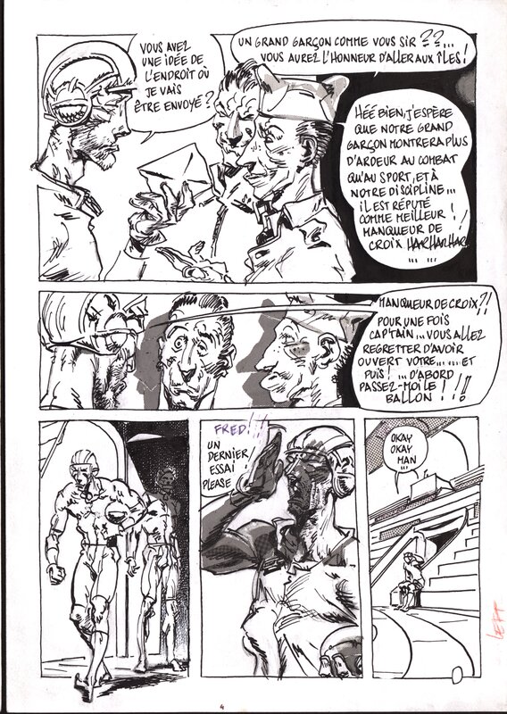 Al Severin, Al Séverin - A Story of war p.004 - Planche originale