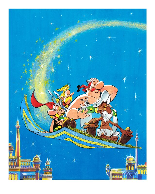 Fabrice Tarrin, Albert Uderzo, Asterix chez Rahazade - Original Cover