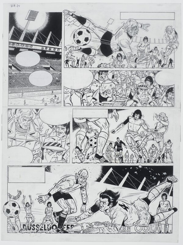 Raymond Reding, Eric Castel - T.0 - planche 6 - Planche originale