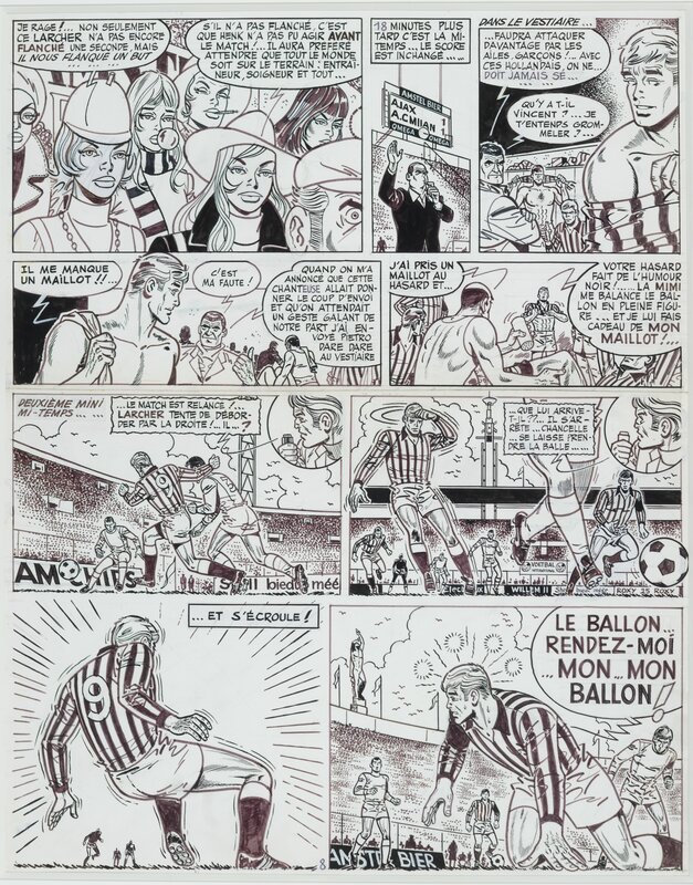 Raymond Reding, Vincent Larcher - Mini-Jupes et Maxi-Foot - pl.8 - Comic Strip