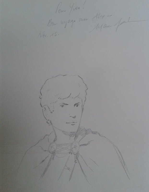 Marc Jailloux, Alix - Par delà le Styx - Sketch