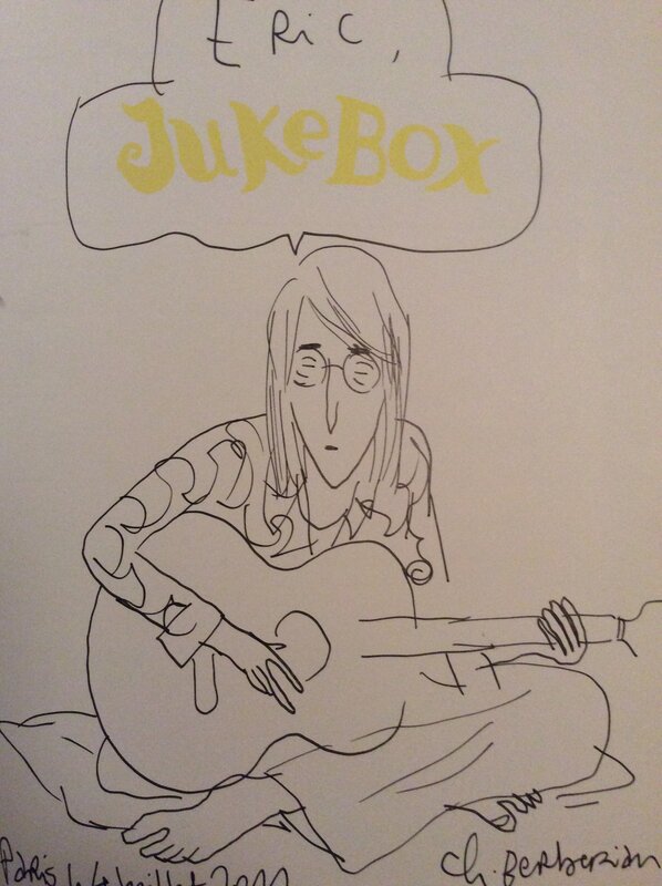 Juke Box par Charles Berberian - Dédicace