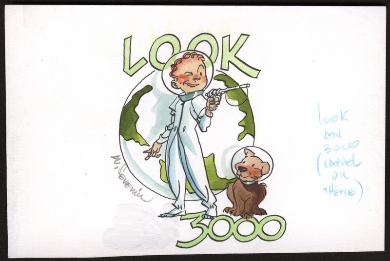 Al Severin, Al Séverin - Illustration - Look 3000 - Original Illustration