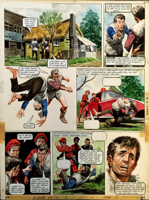 Don Lawrence, Trigan - The Curse of King Yutta - page 58 - Planche originale