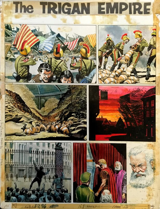 Don Lawrence, Trigan - The Rallu Invasion - page 23 - Comic Strip