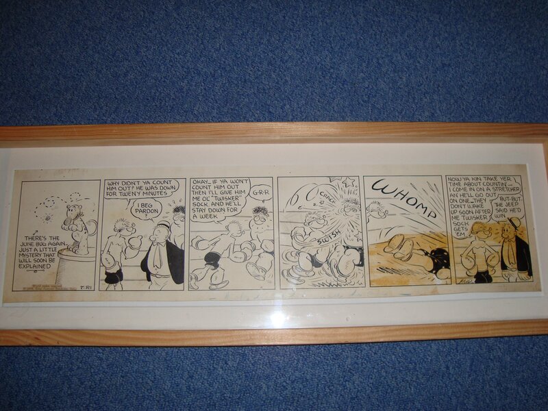 Elzie Crisler Segar, Popeye THIMBLE THEATRE - Comic Strip