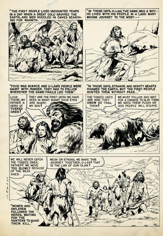 John Buscema, Indian Chief 30 page 25 - Comic Strip