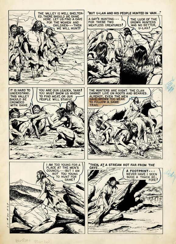John Buscema, Indian Chief 30 page 27 - Comic Strip