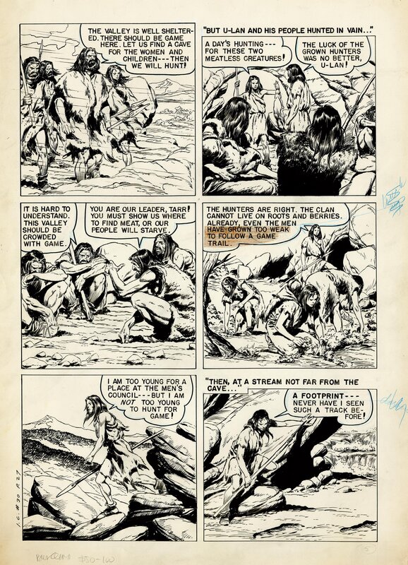 John Buscema, Indian Chief 30 page 27 - Planche originale