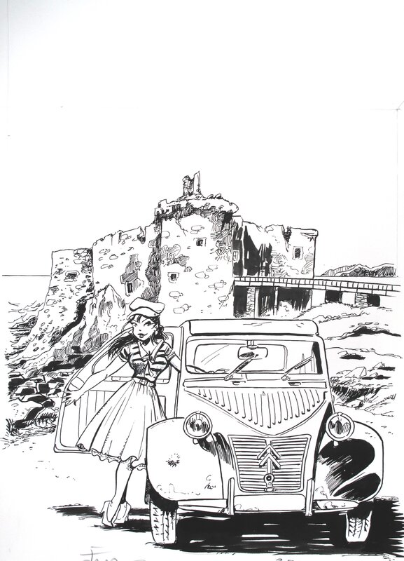 2Cv by Jaap De Boer - Comic Strip