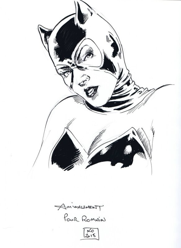 Catwoman par Duvet - Sketch