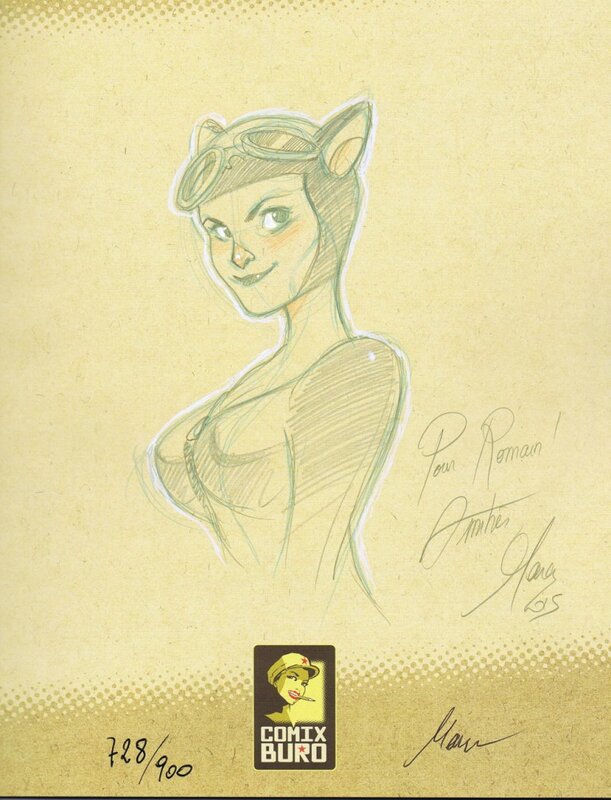 Catwoman par Mara - Sketch