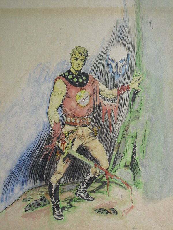 Flash gordon by Frank Frazetta, Al Williamson - Original Illustration