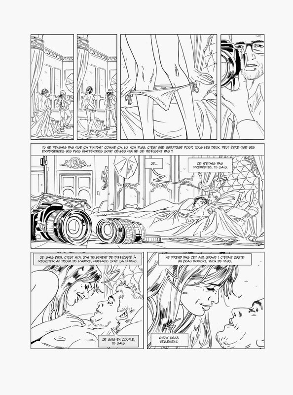 De beaux moments par Jim - Planche originale