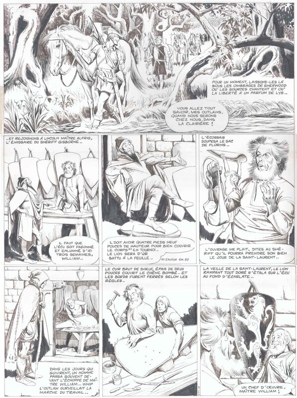 Robin Des Bois by Eduardo Coelho, Jean Ollivier - Comic Strip