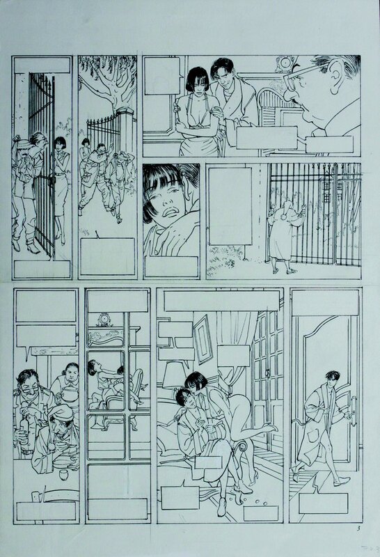 Jean-Pierre Gibrat, Francis Leroi, Pinocchia_planche 19 - Comic Strip
