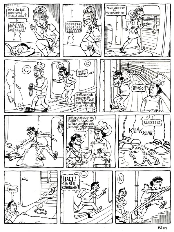 Willy Vandersteen, Kim Duchateau, Suske en Wiske - Bob et Bobette - Comic Strip