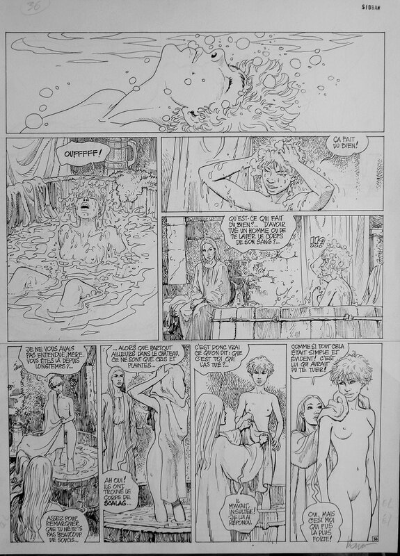 Grzegorz Rosinski, Jean Dufaux, Complainte des Landes Perdues - T1 Sioban - Comic Strip