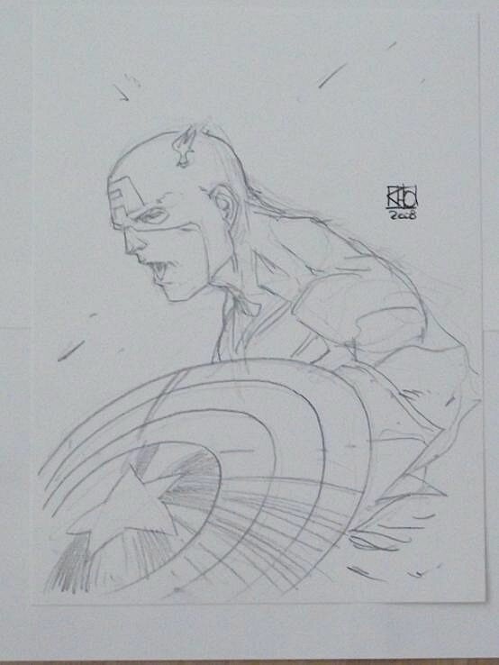 Pham - Captain America - Sketch