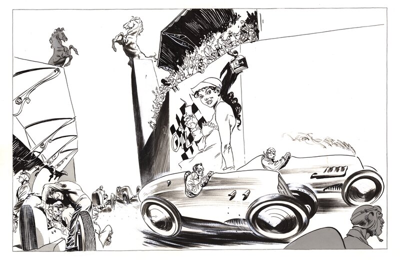 Al Severin, Al Séverin - Harry - Race - Illustration originale