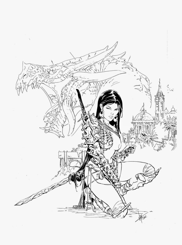 Vax, La geste des chevaliers dragons - Intégrale 4 (tome 13 à 16) - Original Cover