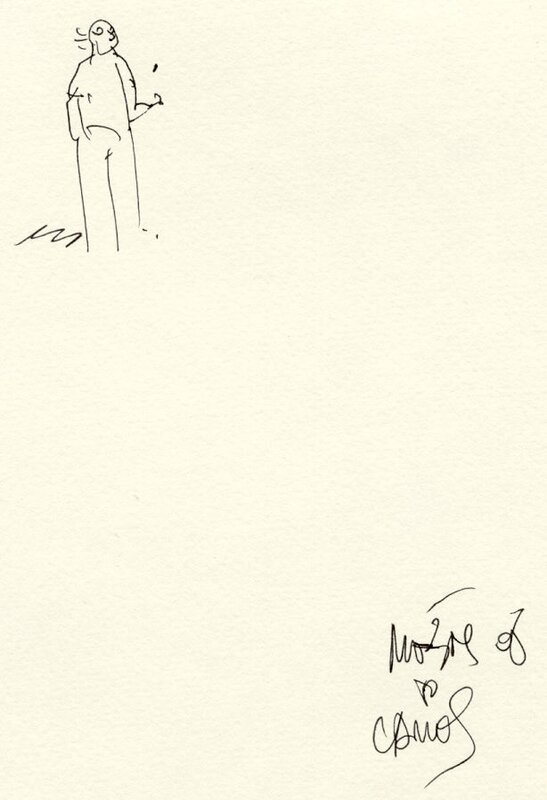 Inside Moebius by Jean Giraud - Sketch