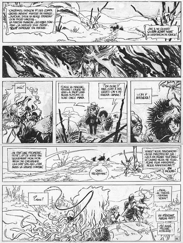 Loisel Quête de l'oiseau du temps - Comic Strip