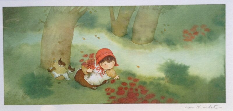 Eve Tharlet, Le Petit Chaperon Rouge - Planche originale