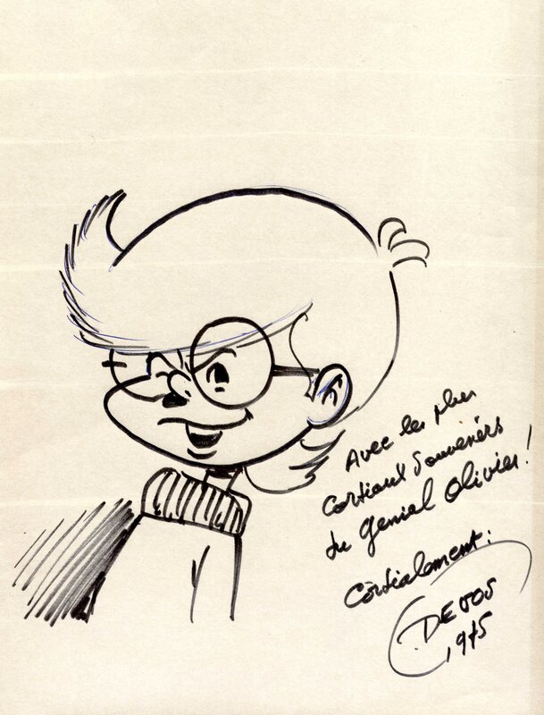 Jacques Devos, Geniale Olivier - Génial Olivier - Sketch
