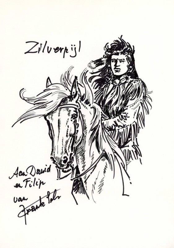 Zilverpijl by Frank Sels - Sketch