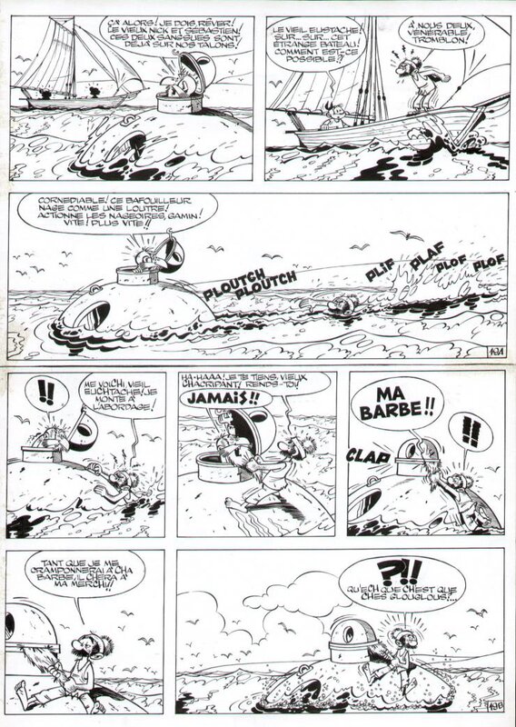 1963 - Remacle : Le vieux Nick - Comic Strip