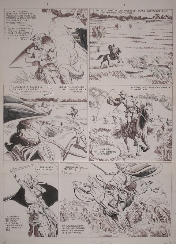 Robin Des Bois by Eduardo Coelho, Jean Ollivier - Comic Strip