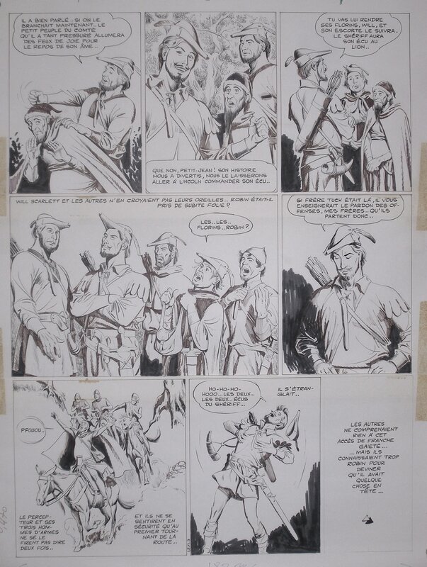 Robin Des Bois by Eduardo Coelho, Jean Ollivier - Comic Strip