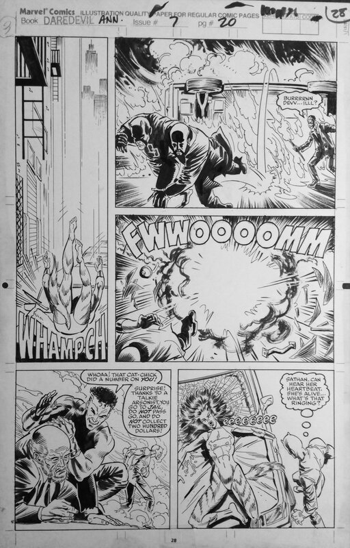 Daredevil annual #7 by Ron Garney - Comic Strip