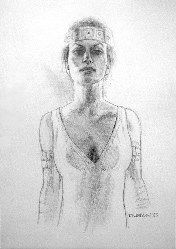 Elysia, crayonné. by Tarumbana - Original art