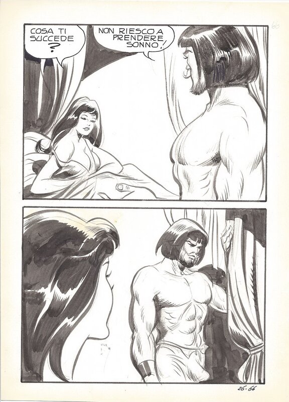 Biancaneve #26 p66 par Leone Frollo - Planche originale