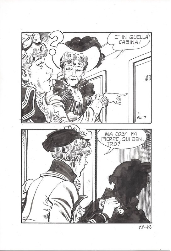 Casino #18 p42 par Leone Frollo - Planche originale