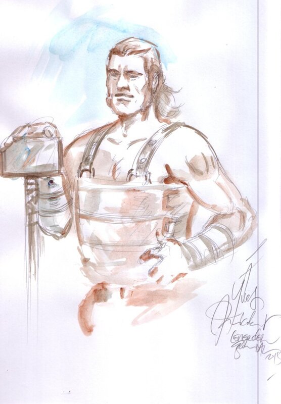 Elfes by Gwendal Lemercier - Sketch