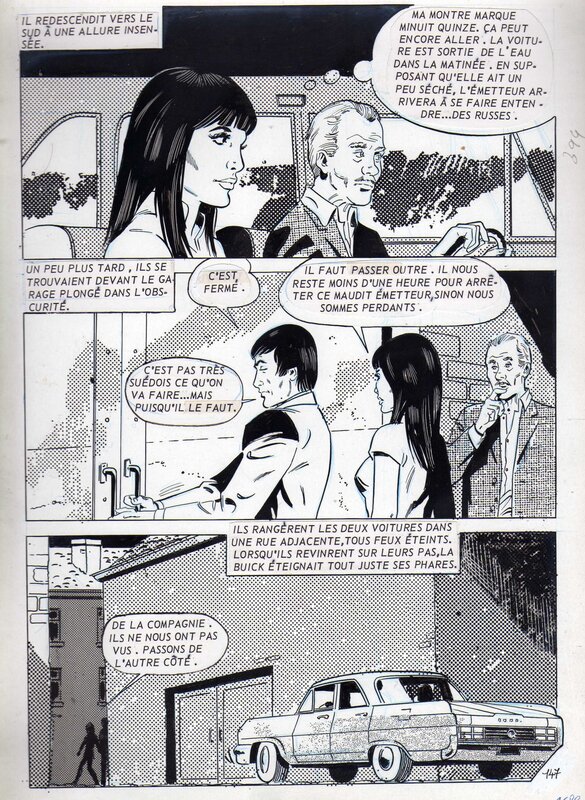 Renaud, La Louve de plus en plus seule - La Louve n°4, Artima - Planche originale