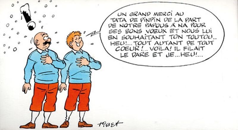 Tibet - Carte de vœux adressée à Hergé - Début des années 70 - Œuvre originale