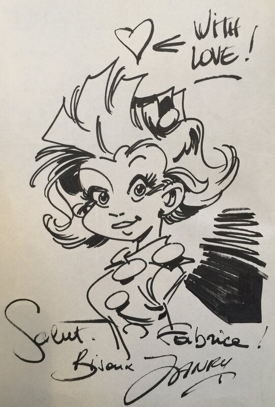 Janry, Univers de Spirou: La Maman du Petit Spirou - Dédicace