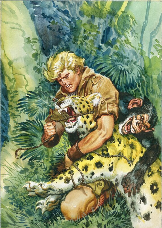 Couverture DE KALAR N° 109 PAR RINO FERRARI - Couverture originale