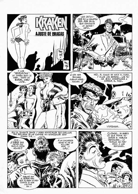 Kraken. by Jordi Bernet - Comic Strip