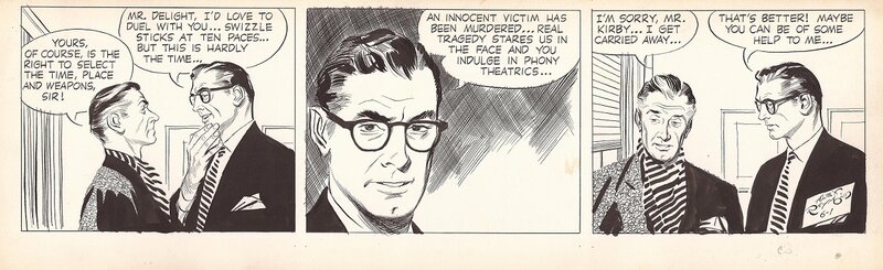 Rip Kirby 1954 by Alex Raymond - Comic Strip