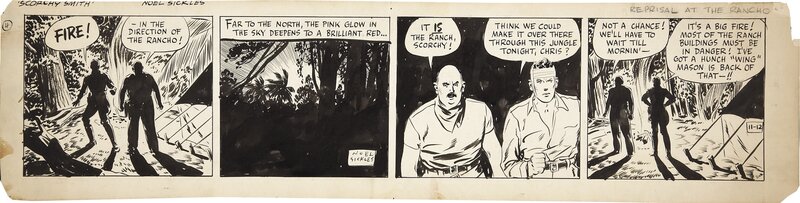 Scorchy Smith 1936 by Noel Sickles - Comic Strip