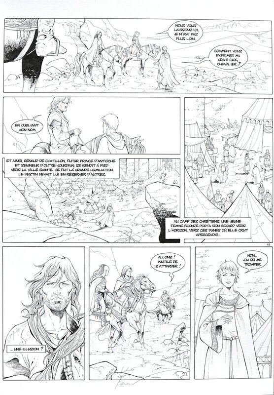 Croisade by Philippe Xavier - Comic Strip