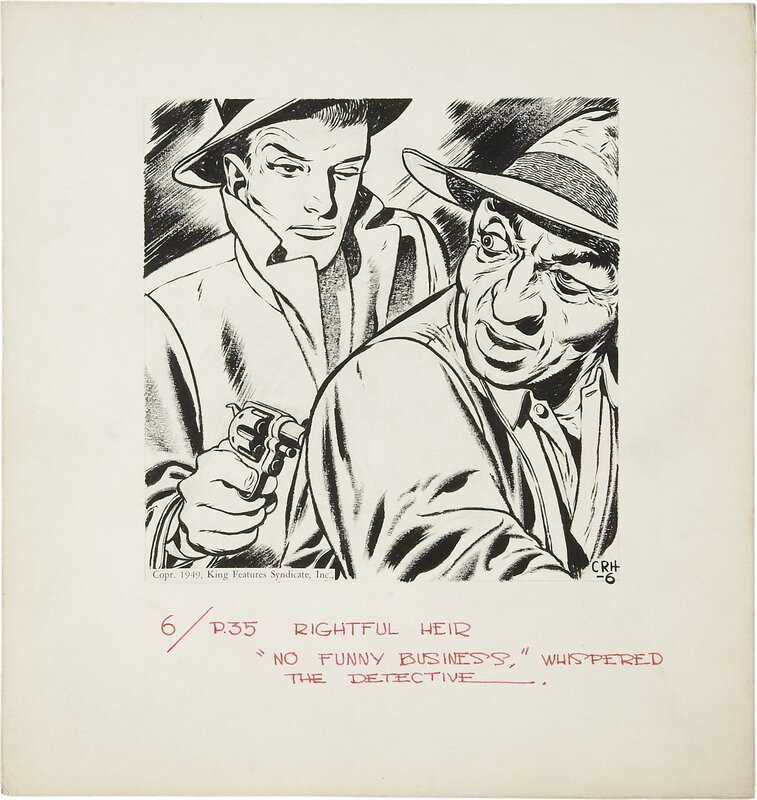 Edd Cartier 1949 - Original Illustration